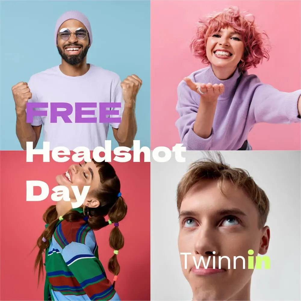 Twinnin Free Headshot DAY