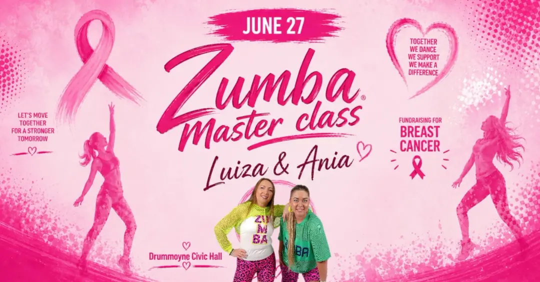 GO PINK! Zumba Masterclass with Ania and Luiza
