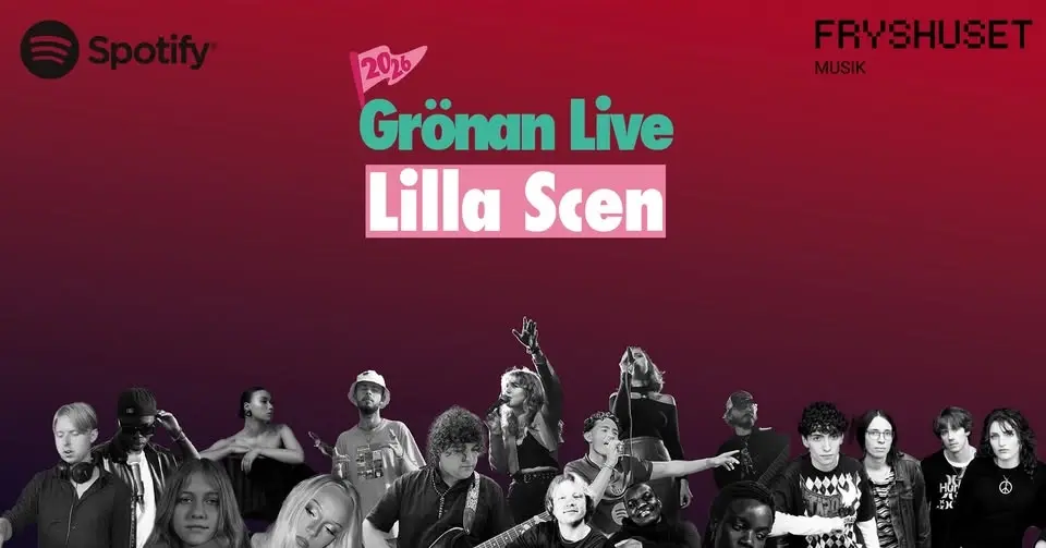 FRYSHUSET SESSIONS PÅ LILLA SCEN | GRÖNAN LIVE 2026