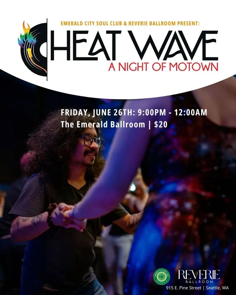 Heatwave: A Night of Motown with Emerald City Soul Club (21+)