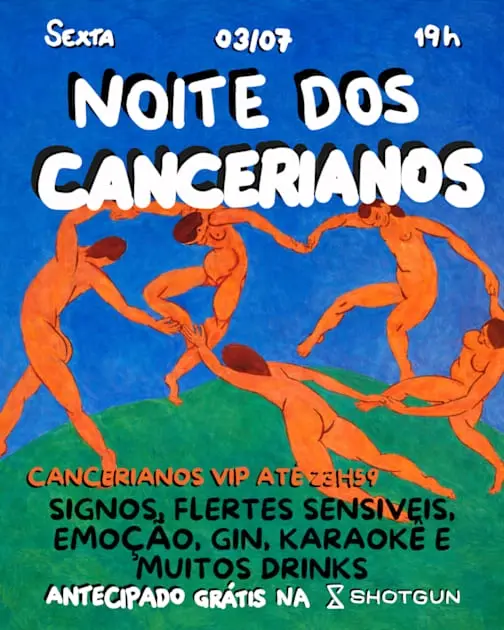 Festa Dos Cancerianos - Karaokê, Jam, Pista Vc Dj