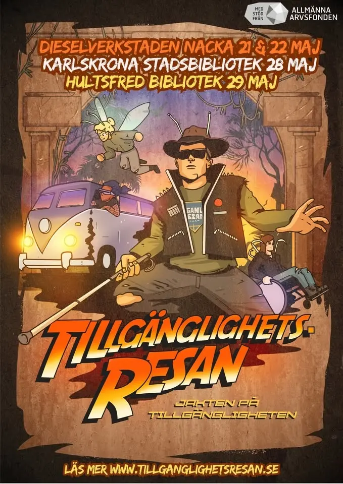Tillgänglighetsresan (Jakten på tillgängligheten) Första kvällen