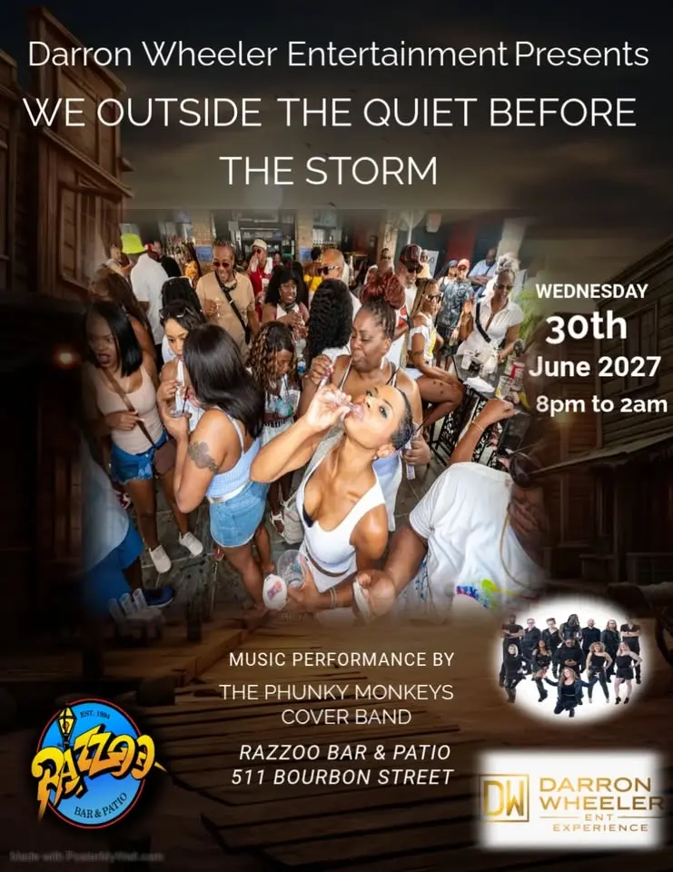 WE ARE OUTSIDE: THE QUIET BEFORE THE STORM 4TH OF JULY WEEKEND