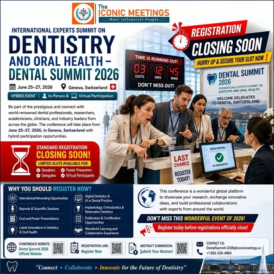 International Experts Summit on Dentistry and Oral Health (Dental Summit-2026)