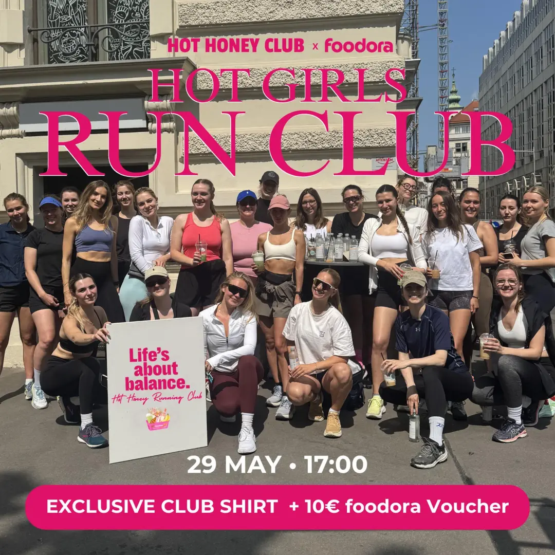 HOT HONEY CLUB x foodora RUN CLUB 🏃🏼♀️🤍