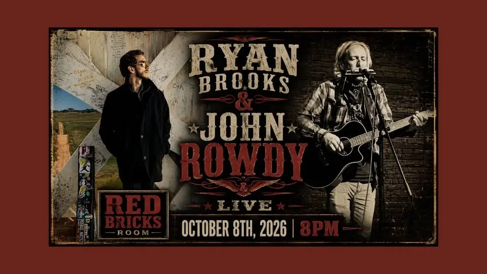 John Rowdy & Ryan Brooks Live @ The Red Bricks Room