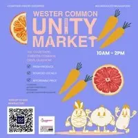 Wester Common Unity Market 26th June, 11th July, 25th July FREE!