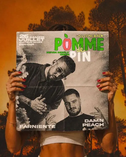 Pomme De Pin - Damn Peach X La Farniente