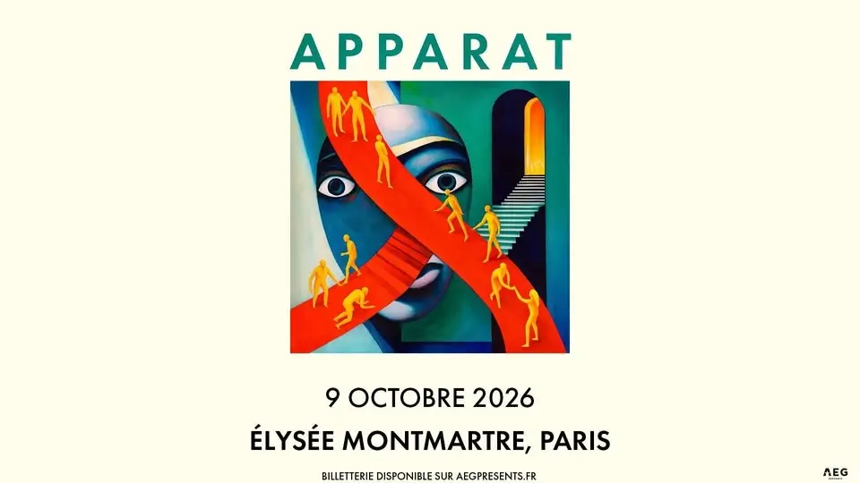 Apparat • Trabendo, Paris • 9 octobre 2026