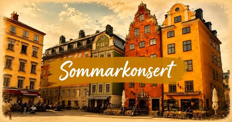Sommarkonsert i Gamla stan
