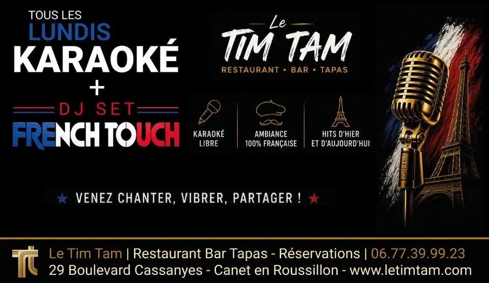 DJ SET *FRENCH TOUCH* + KARAOKE