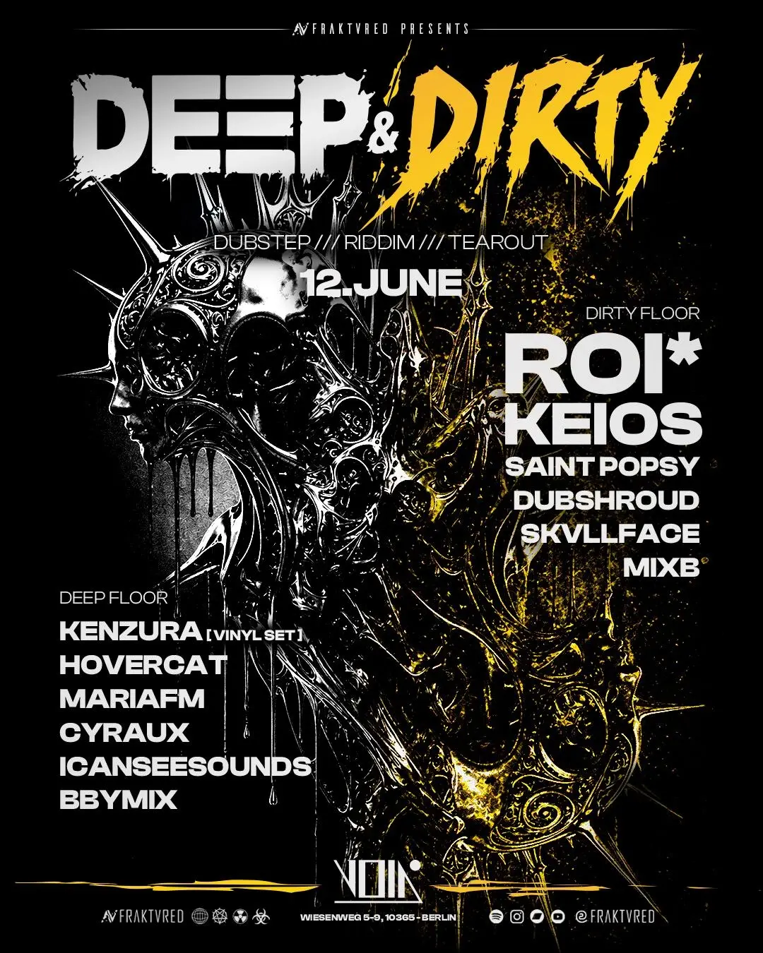 Deep & Dirty with roi*, KEIOS & many more