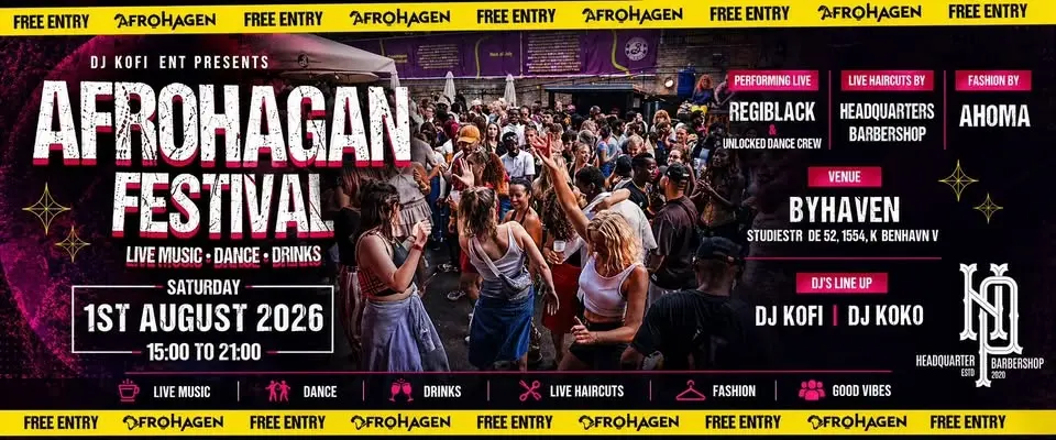 AFROHAGEN FESTIVAL 2026 // Byhaven-Free Entry