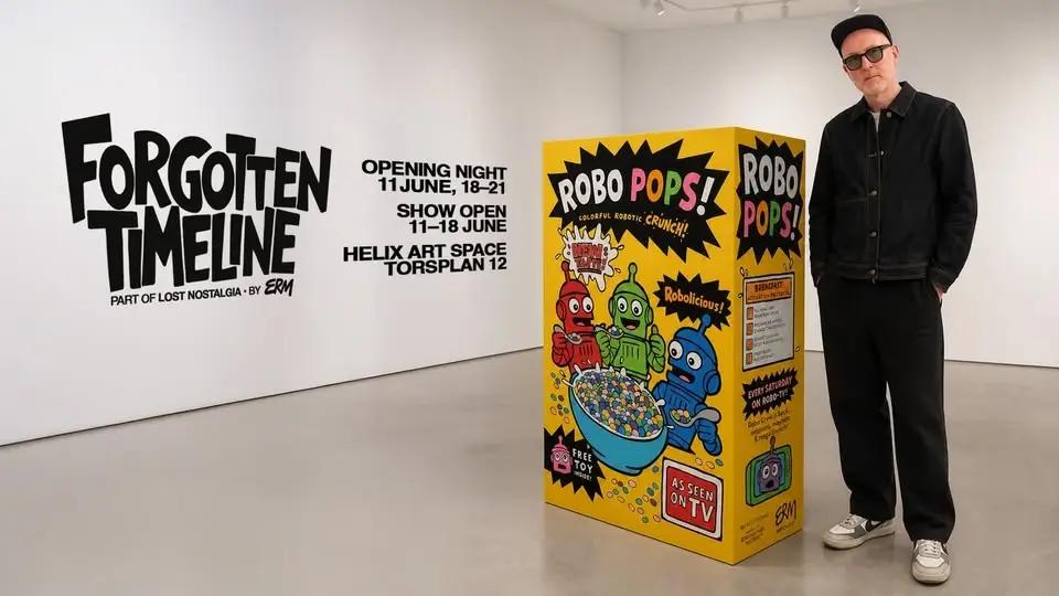 Vernissage: Forgotten Timeline • by ERM @ Helix Art Space (HAS)