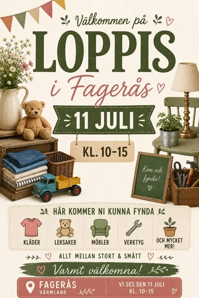 Fagerås loppis
