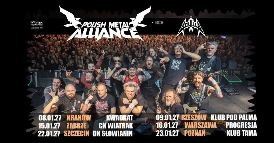 Szczecin: Polish Metal Alliance + gość Aquilla