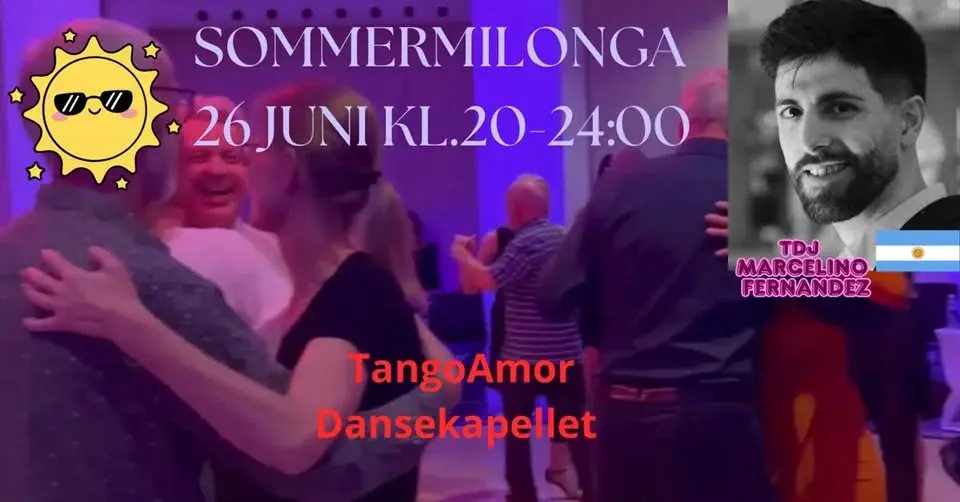Sommermilonga med TDJ Marcelino Fernandez fra Argentina