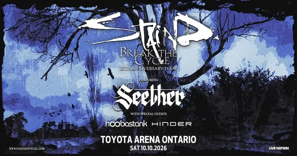 Staind: Break The Cycle 25th Anniversary Tour