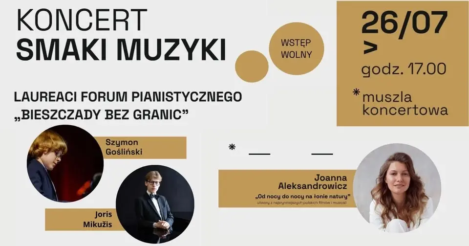 Dwuczęściowy koncert Smaki Muzyki