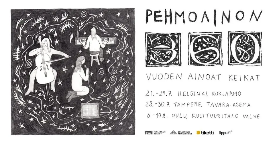 pehmoaino 360 – Vuoden ainoat keikat