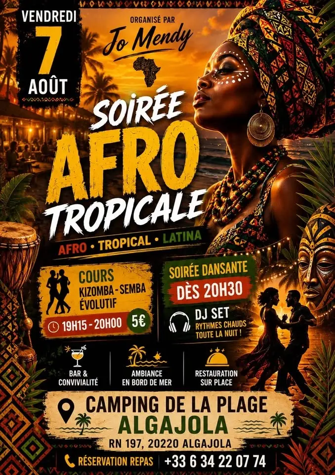 Soirée Afro Tropicale 