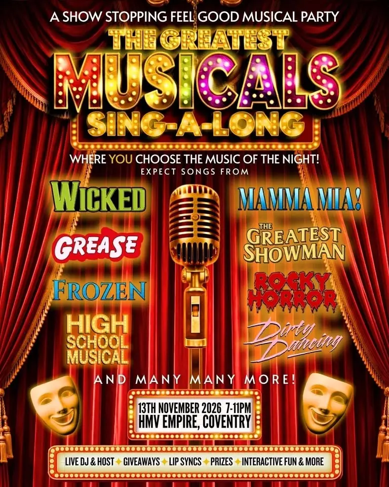 The Greatest Musicals SINGALONG - Coventry