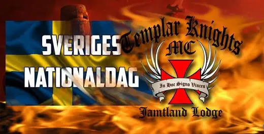 Flaggkörning på nationaldagen