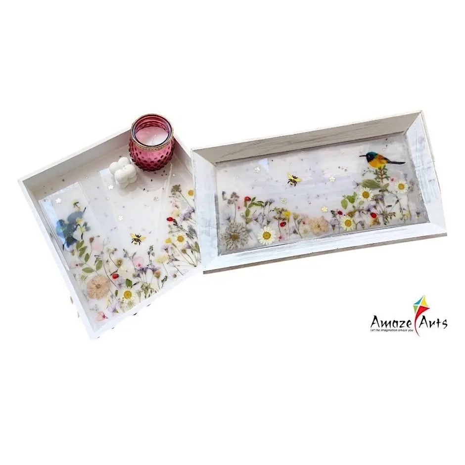 Resin Pressed Flower Workshop - Adults