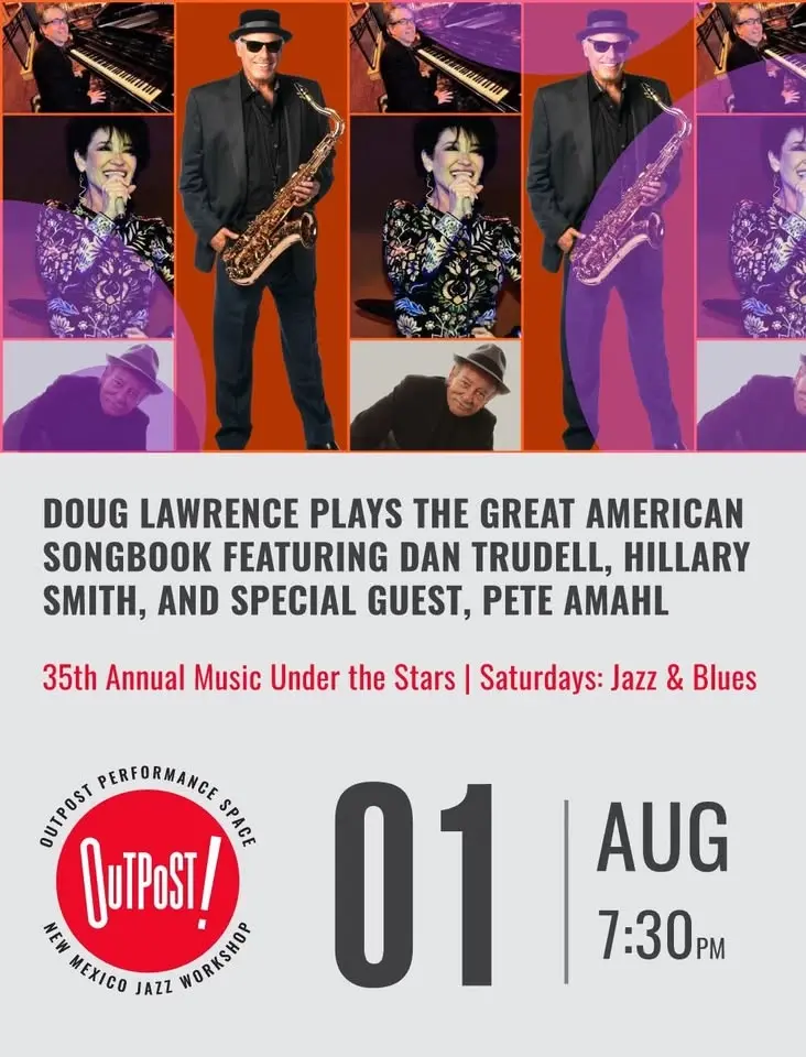 Doug Lawrence plays the Great American Songbook featuring Dan Trudell, Hillary Smith and Pete Amahl