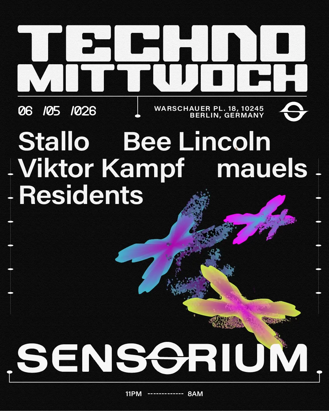 TECHNO MITTWOCH: TAKE YOUR FREE TICKET