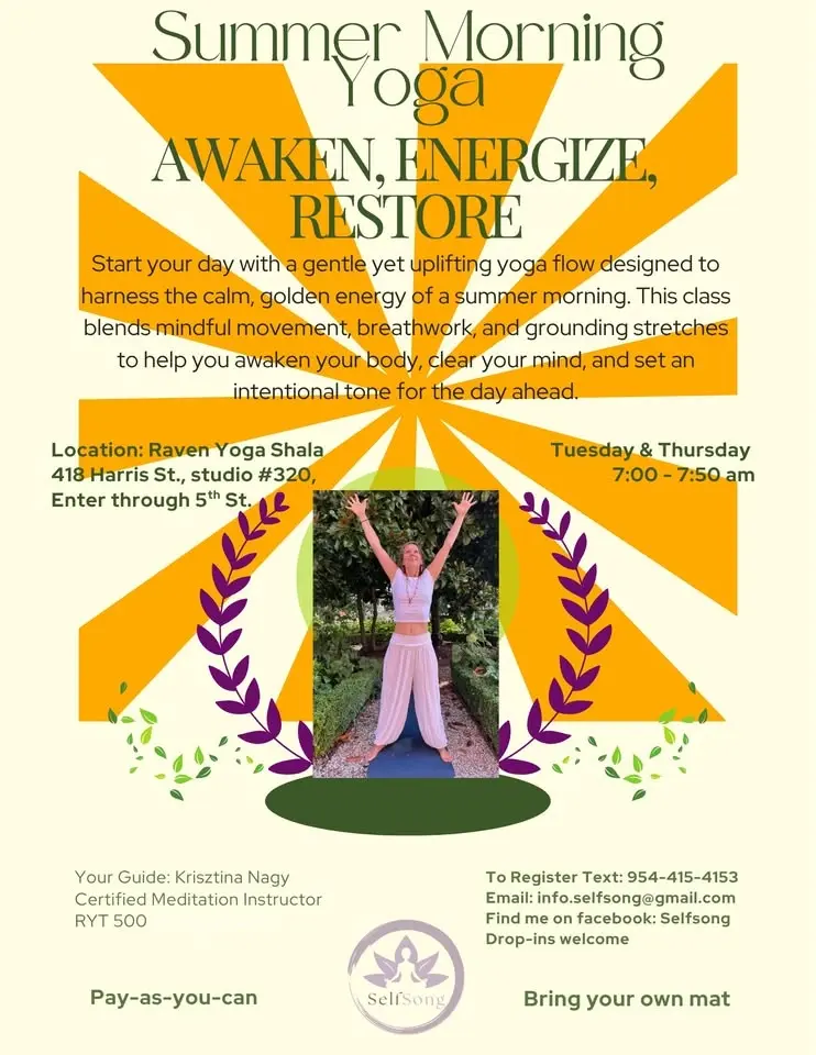 Summer Morning Yoga: Awaken, Energize, Restore
