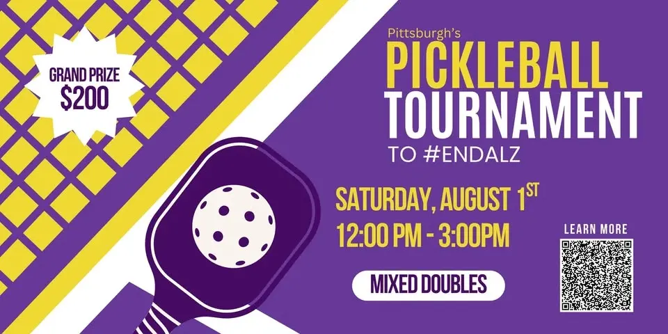 Pittsburgh's Pickleball Tournament to #EndAlz