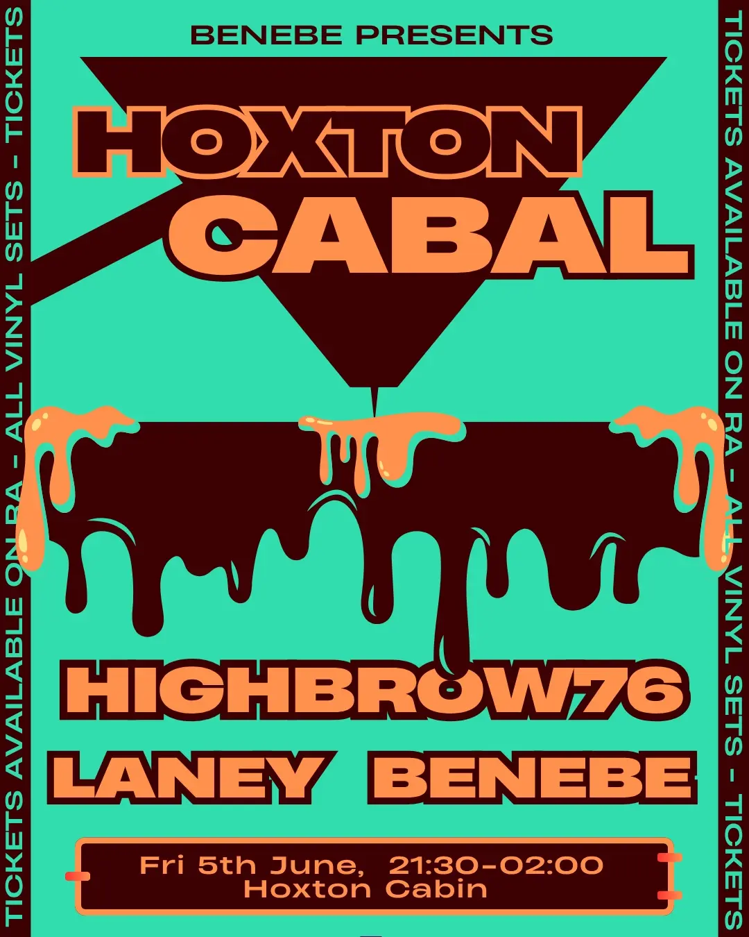 Hoxton Cabal: HIGHBROW76, Laney, Benebe (vinyl only)