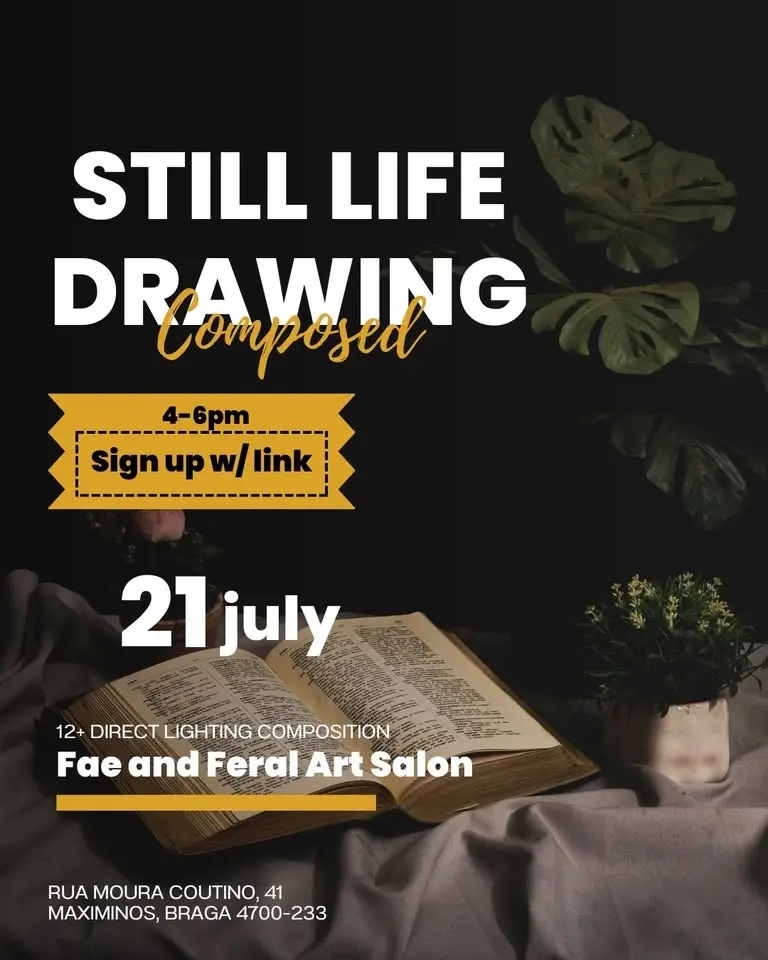 July 16 Composed Still Life Drawing