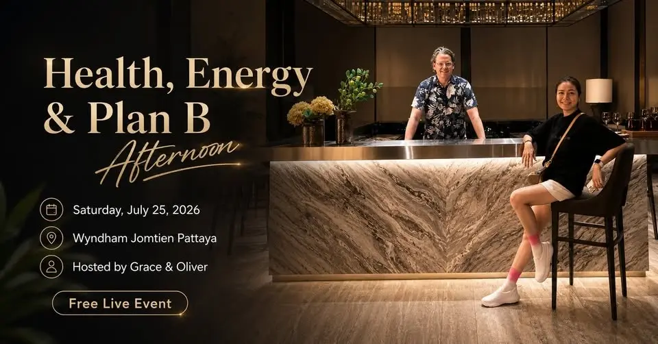 งานฟรี: Health, Energy & Plan B Afternoon