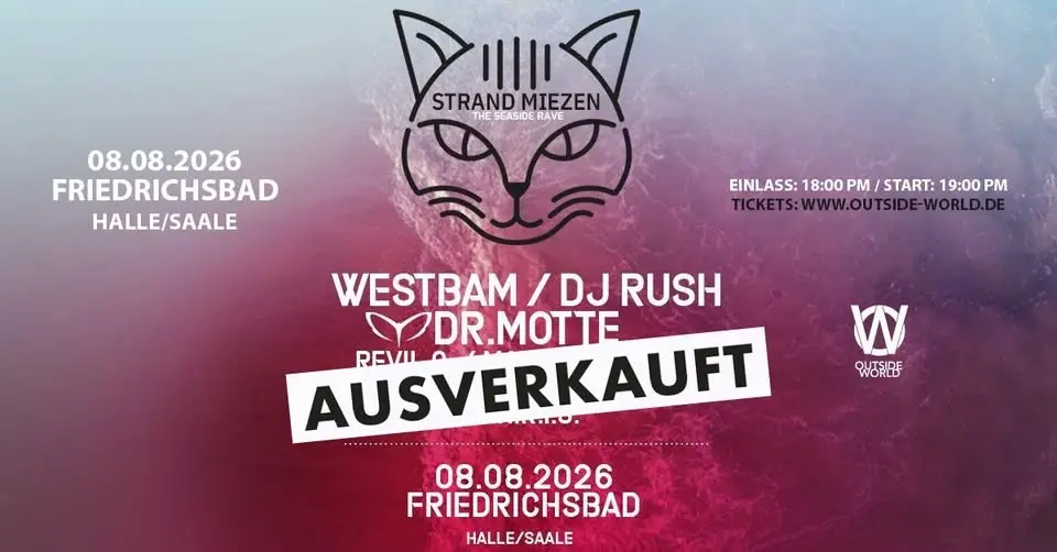 STRAND MIEZEN - The Seaside Rave - AUSVERKAUFT