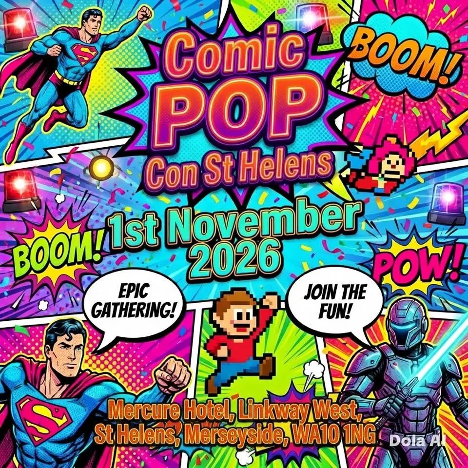 Comic Pop Con St Helens 
