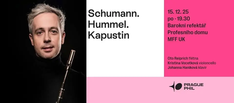 Komorní koncert K4 Prague Philharmonia | Scumann.Hummel.Kapustin
