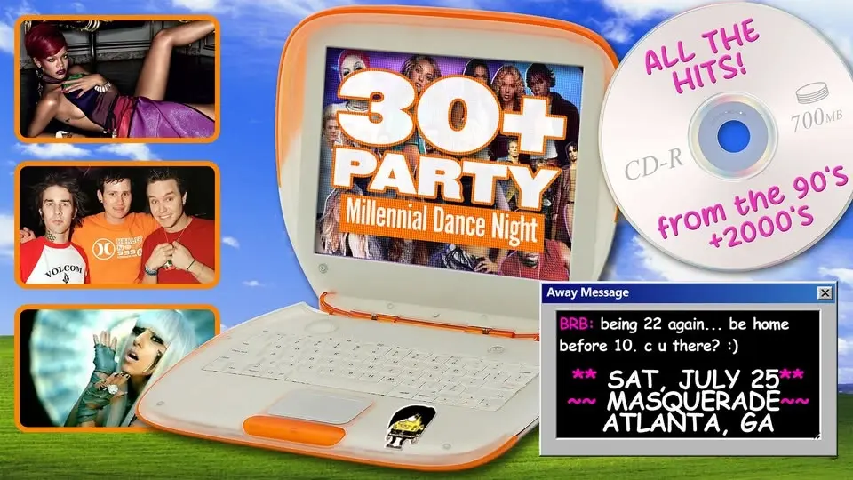 THE 30+ PARTY - MILLENNIAL DANCE NIGHT | 21+