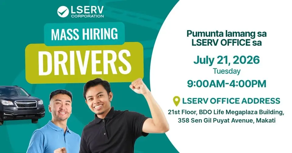 Mass Hiring Company Drivers (July 21)