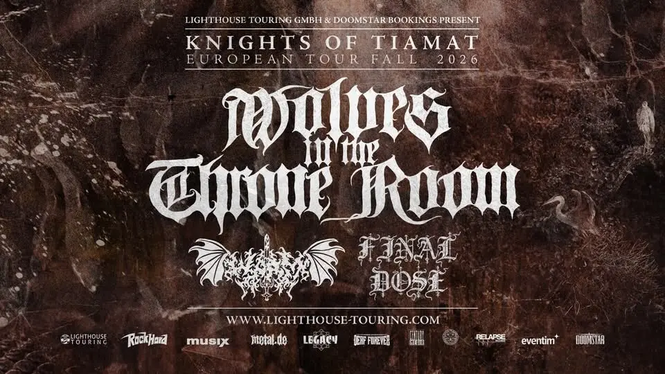 Wolves in the Throne Room - Knights of Tiamat European Tour 2026 | Stuttgart