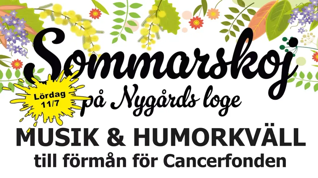 Sommarskoj på Nygårds loge