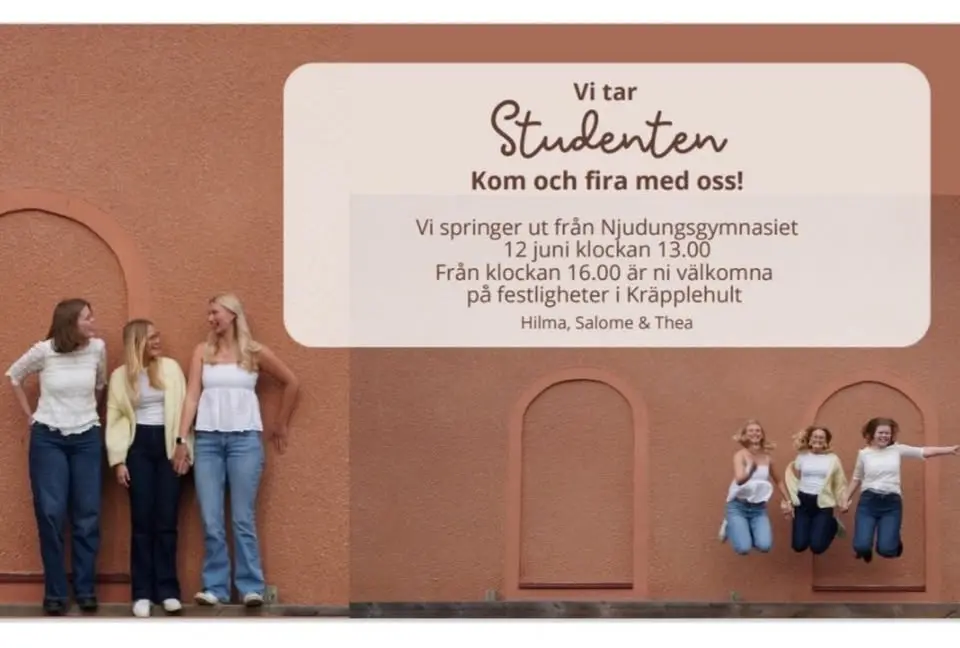 Kusinernas studentfest!