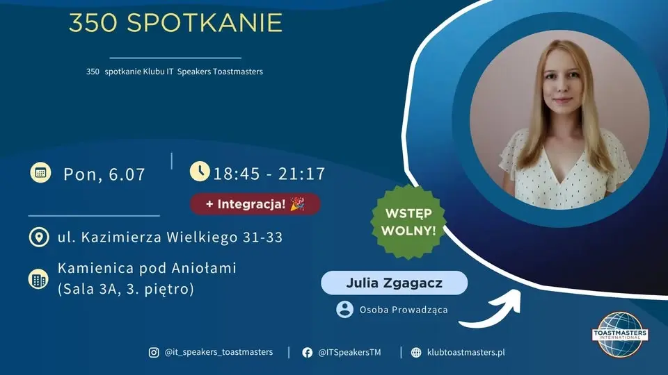 350 Spotkanie klubu mówców