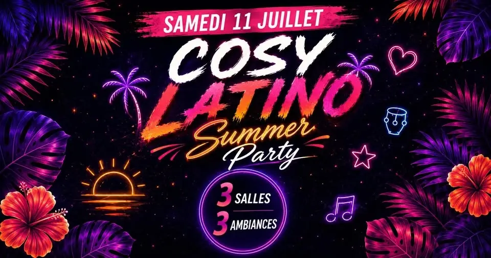 Cosy Latino Party - 11 juillet 2026