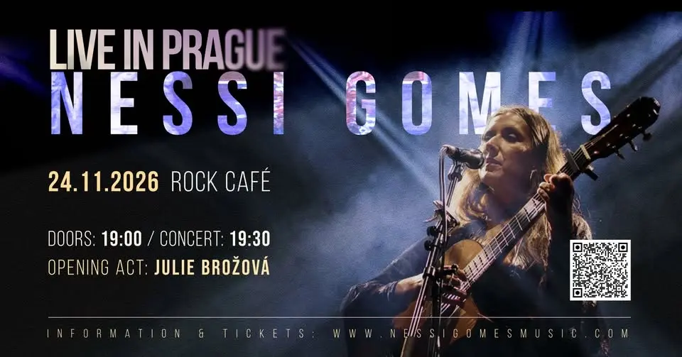 Nessi Gomes  - Live in Prague 2026 / Rock Cafe