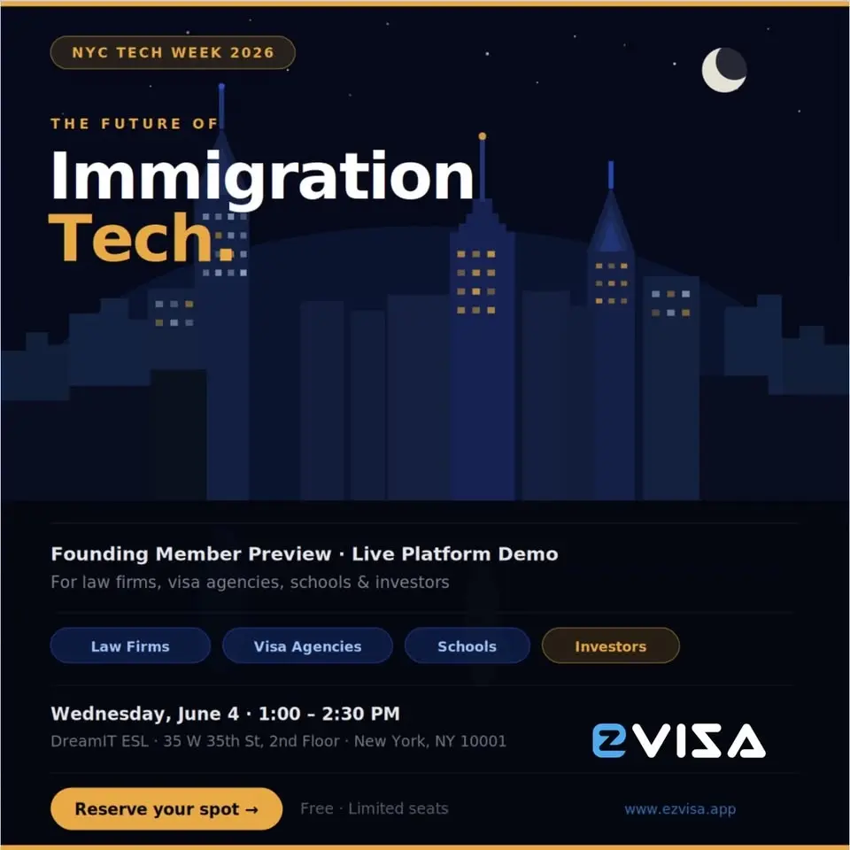 The Future of Immigration Tech — Founding Member Preview by EZ Visa
