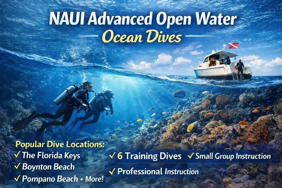 Advanced Open Water Course - Ocean Boat Dives