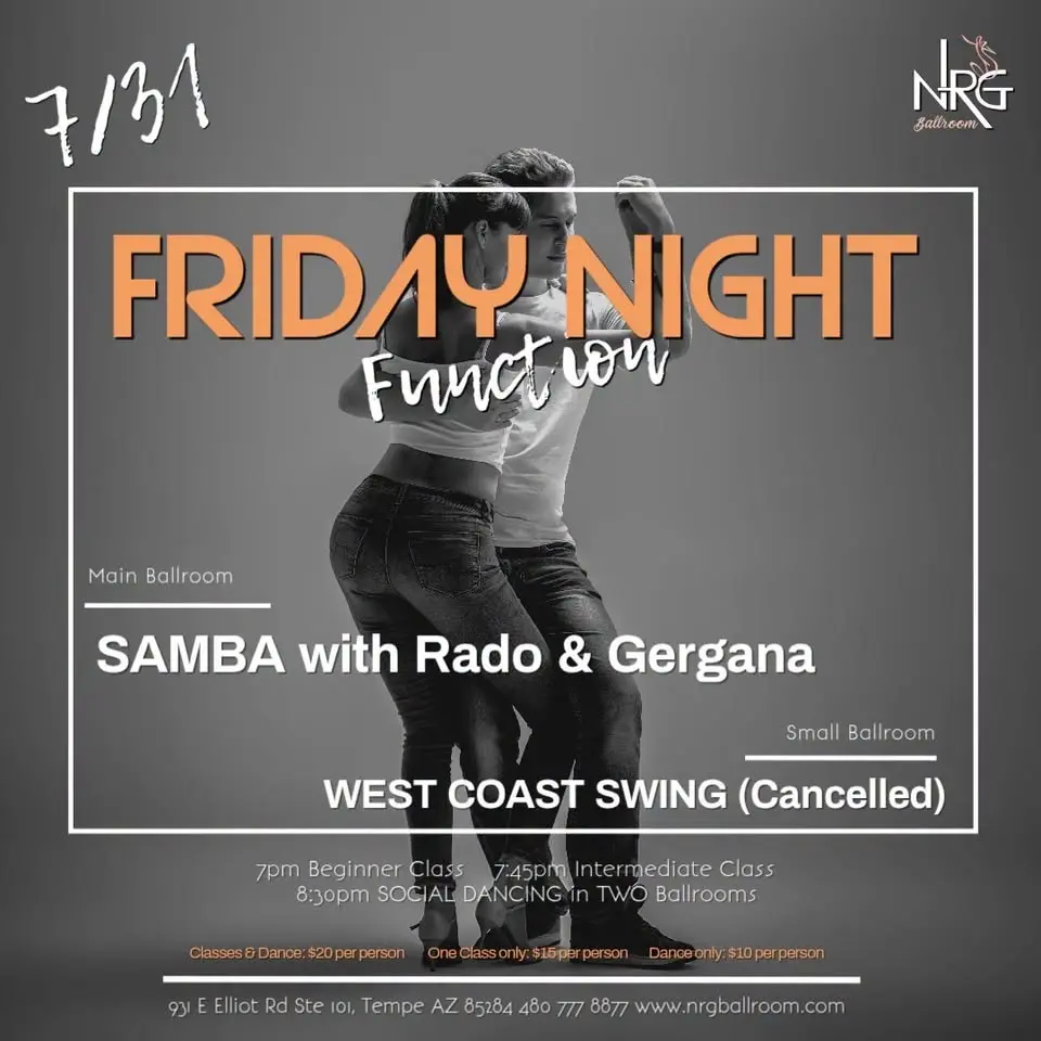 Friday Night Function: SAMBA