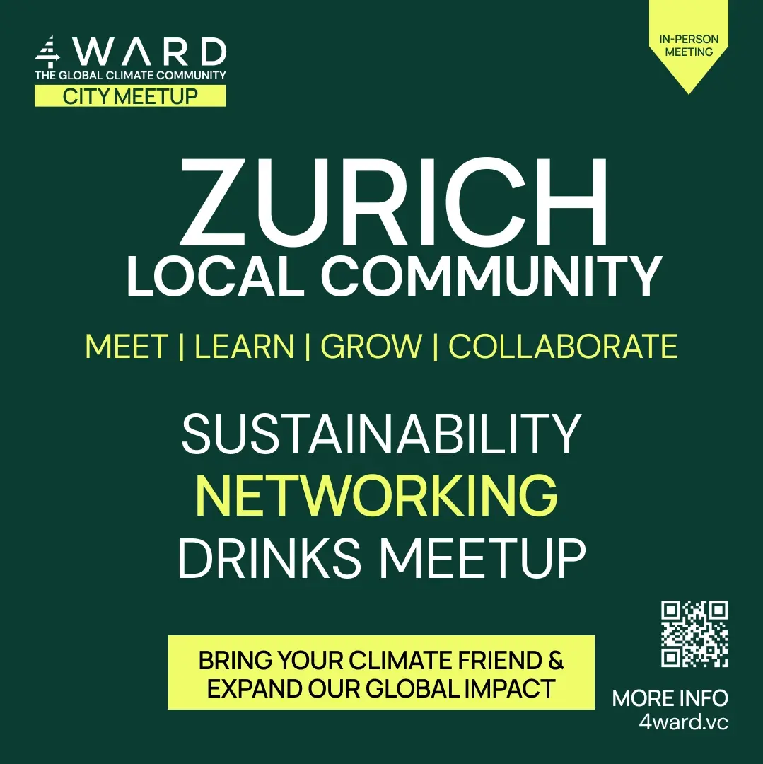 Zurich Climate Week 4WARD Connection Cafe